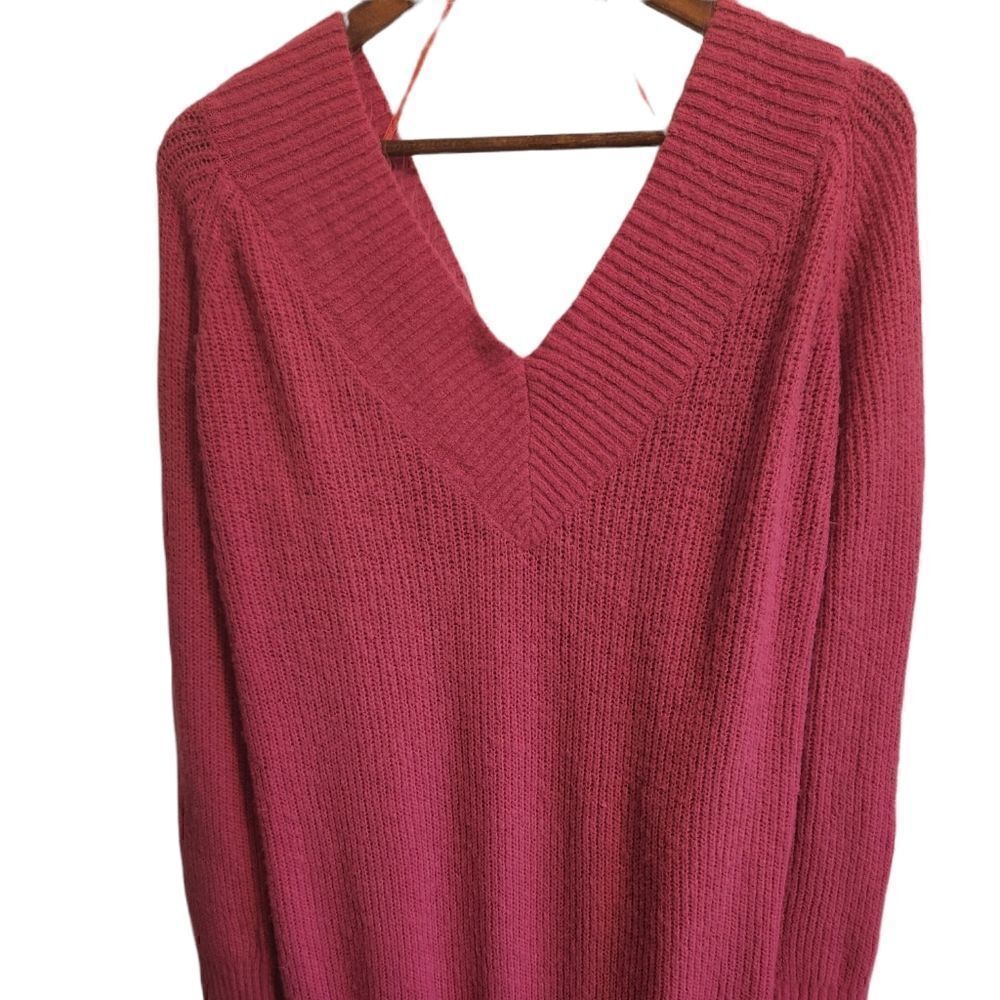 MAVERICK Pink Sweater Oversized Size Large